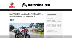 Desktop Screenshot of motorshop-gent.be