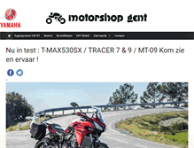 Tablet Screenshot of motorshop-gent.be